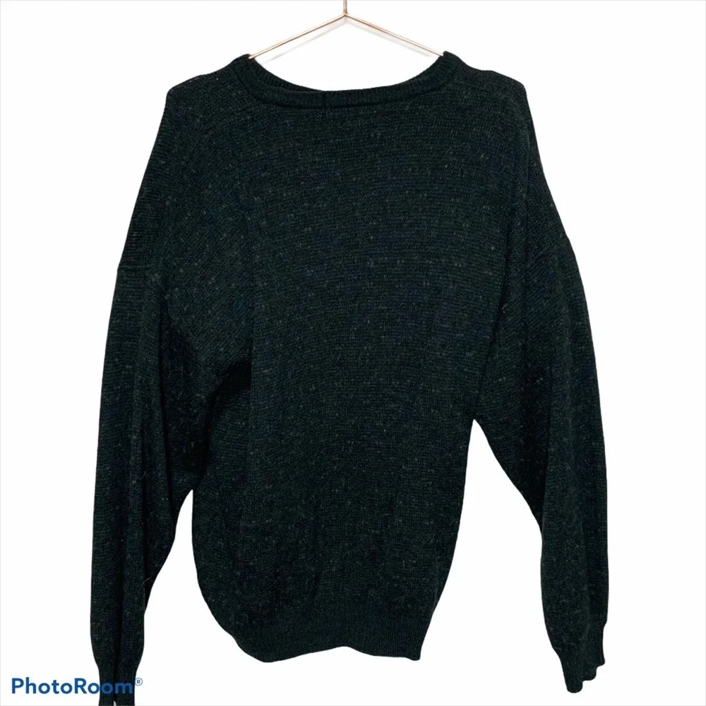 Glenallen Mens Sweater Hunter Green Large